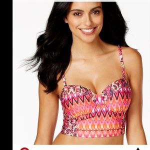 Kenneth Cole Reaction Bustier Bikini Top
